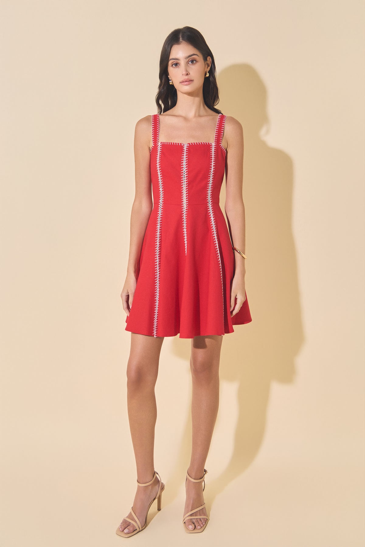 Linen Mini Dress
