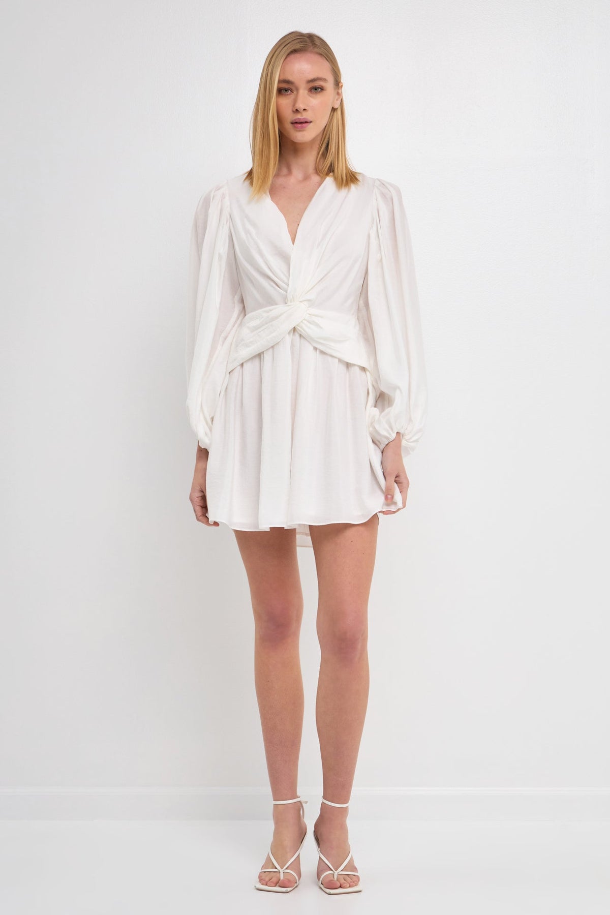 ENDLESS ROSE - Twist Front Mini Dress - DRESSES available at Objectrare