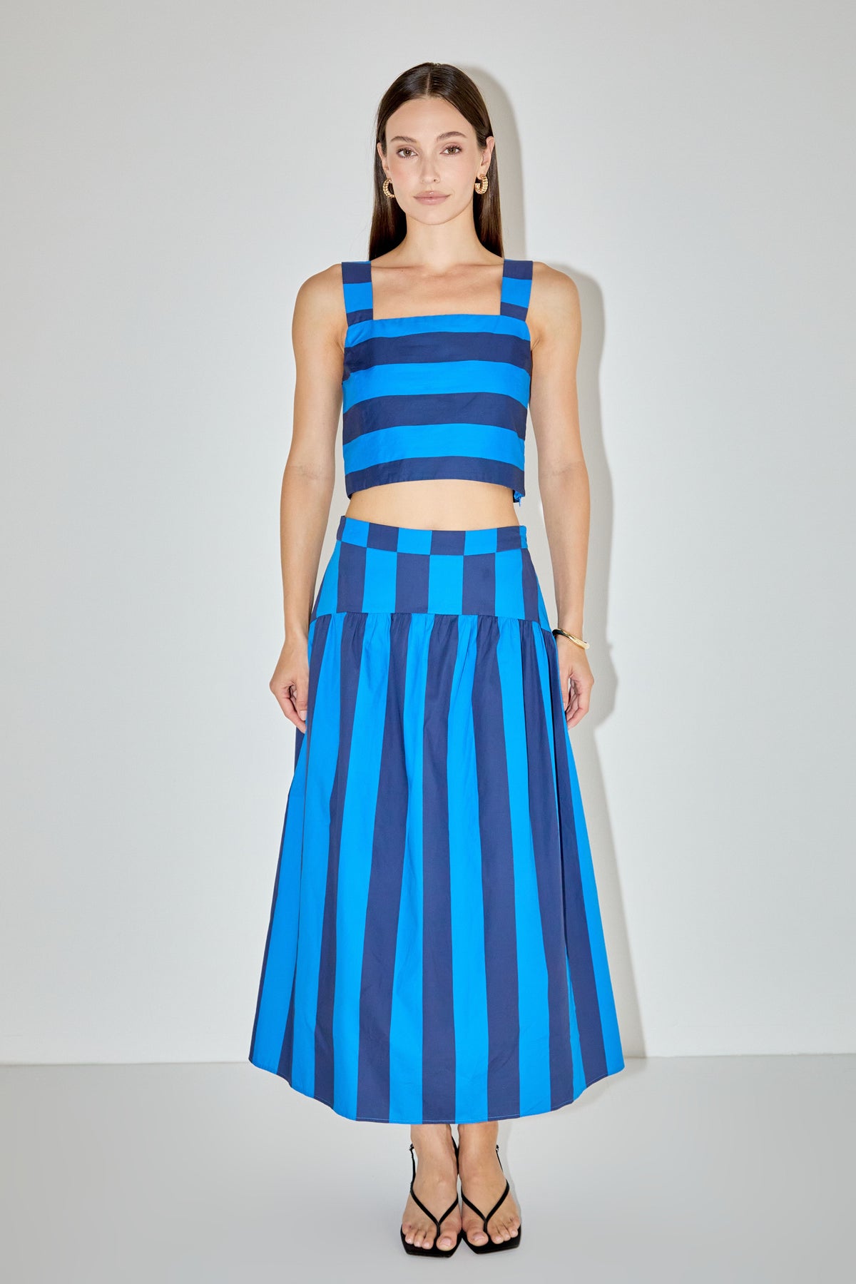 Striped Crop Top