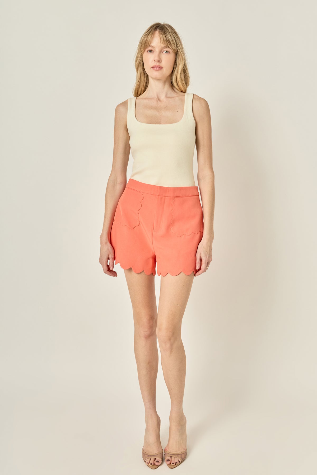 Scalloped Shorts