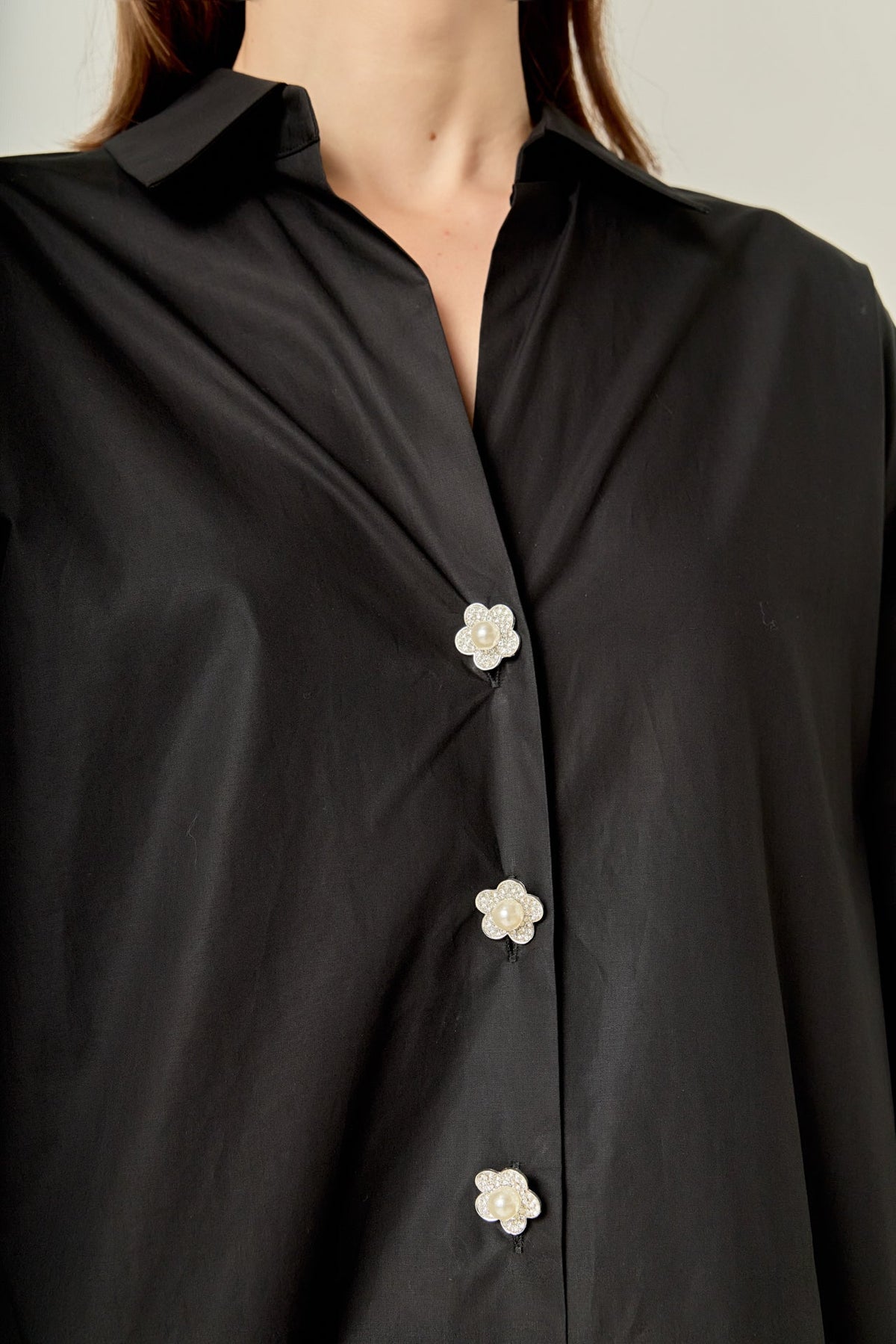 Oversized Collared Shirt