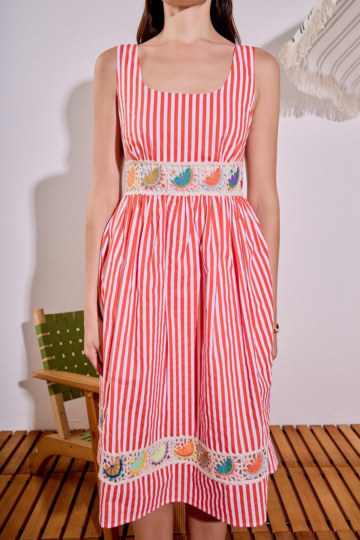 Woven Camisole Dress