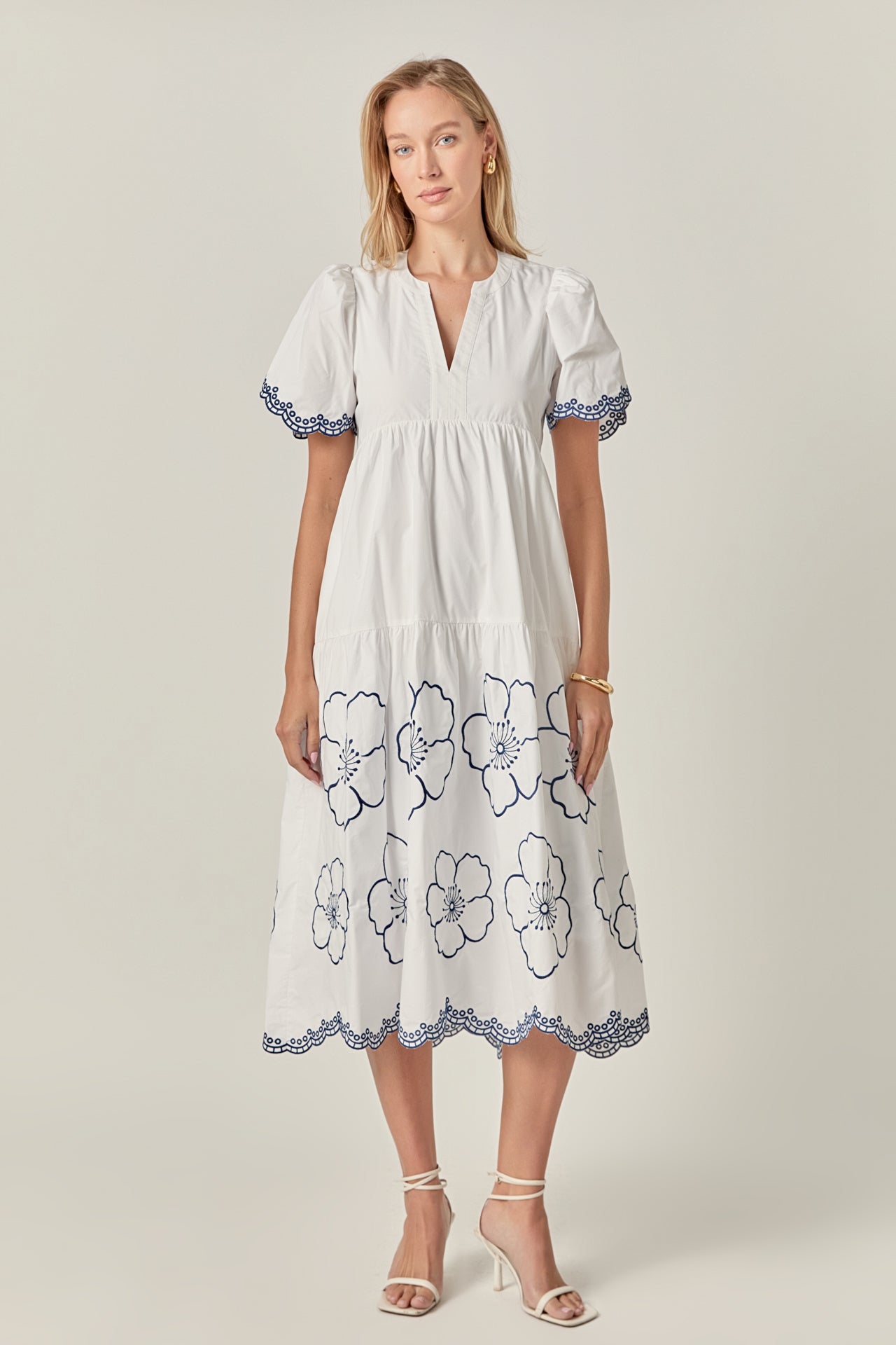Dawn Blossom Midi Dress