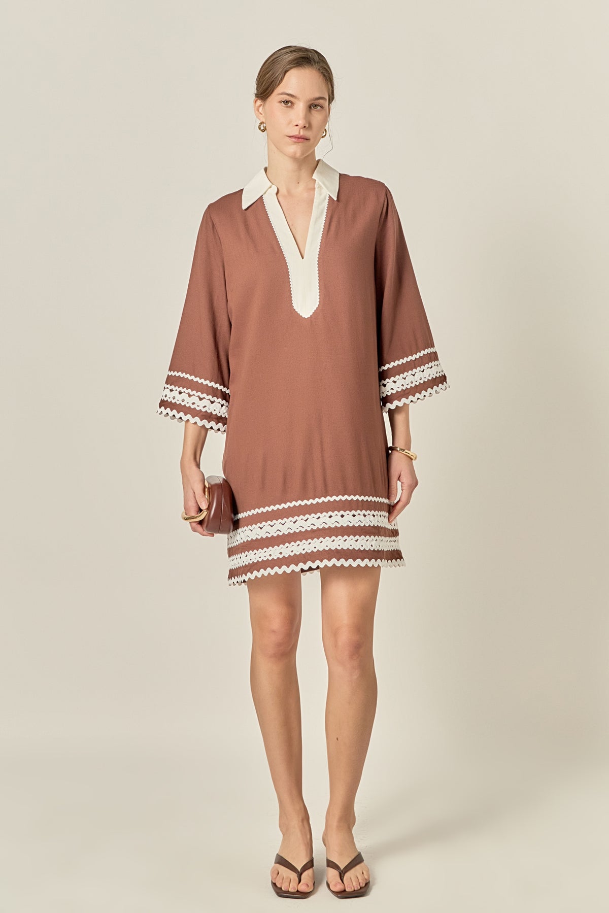 The Ric Rac Tunic Mini Dress
