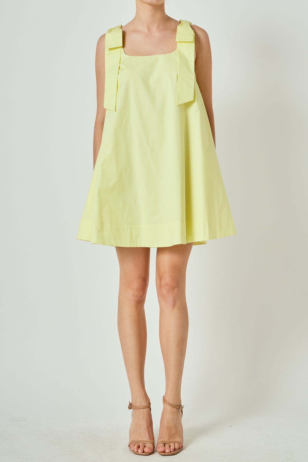 Femme Bow Detail Mini Dress