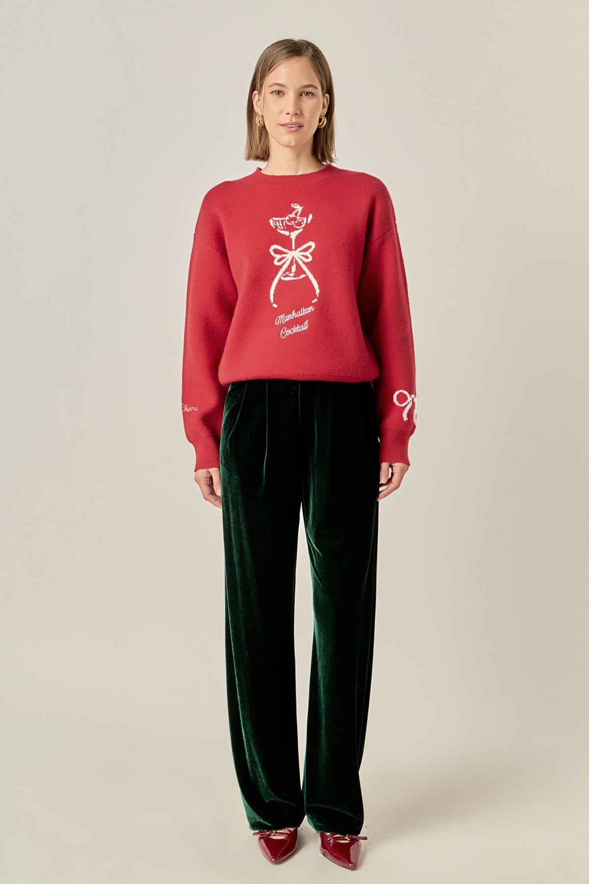 Manhattan Cocktail Sweater