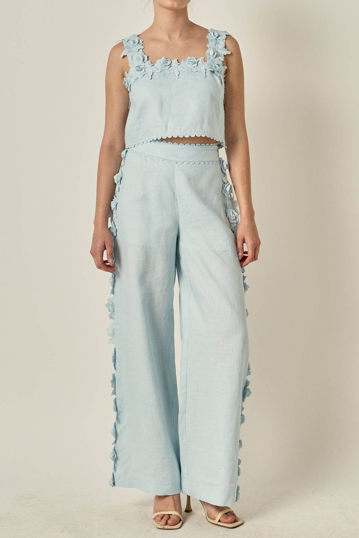 Flower Detail Top