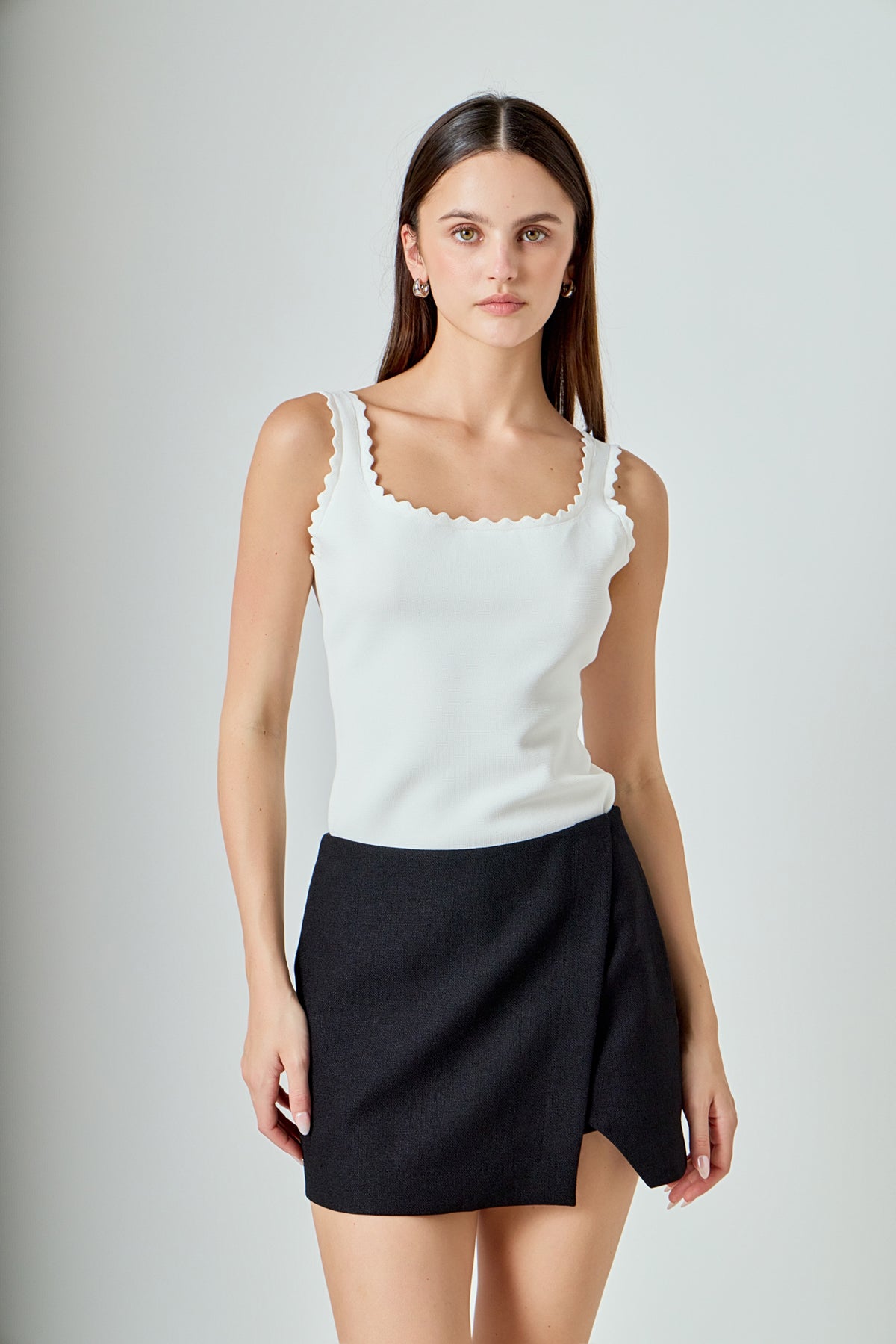 KNITTED TANK TOP