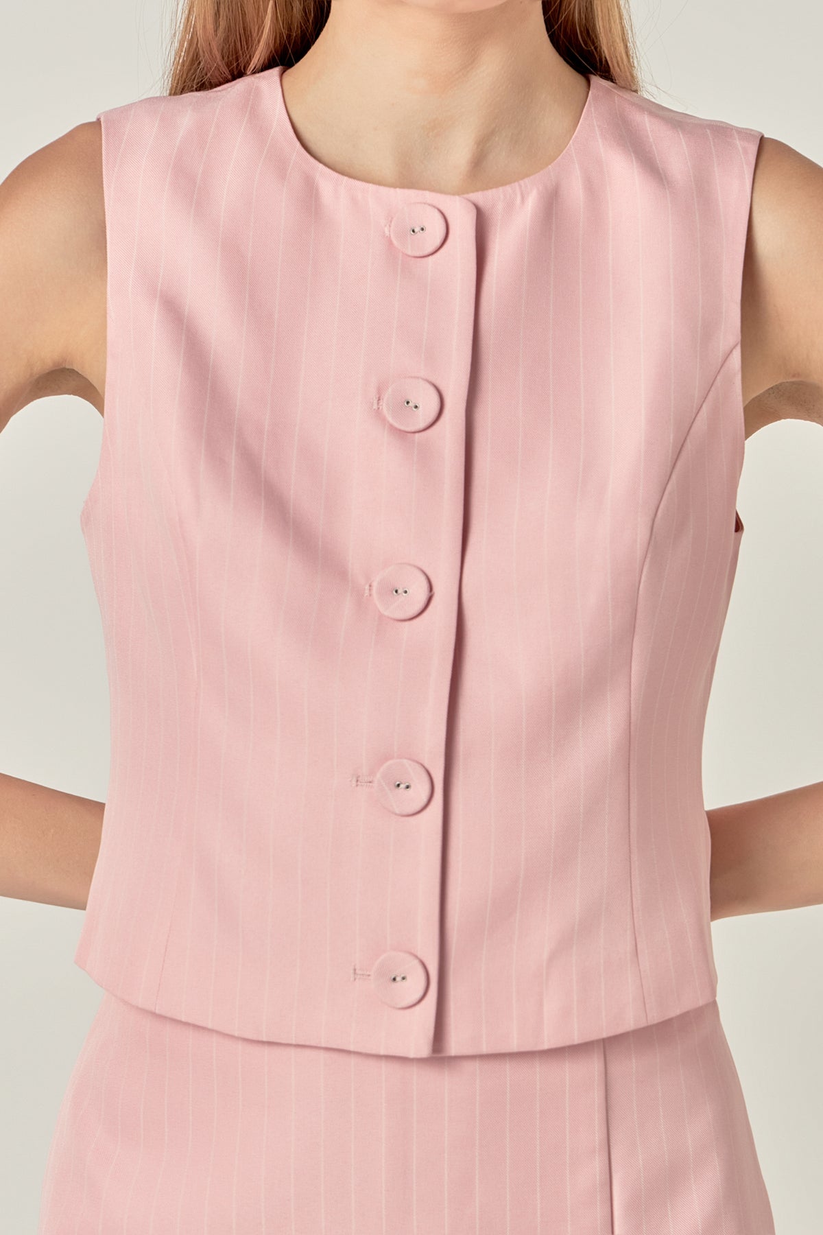 Pinstripe Vest