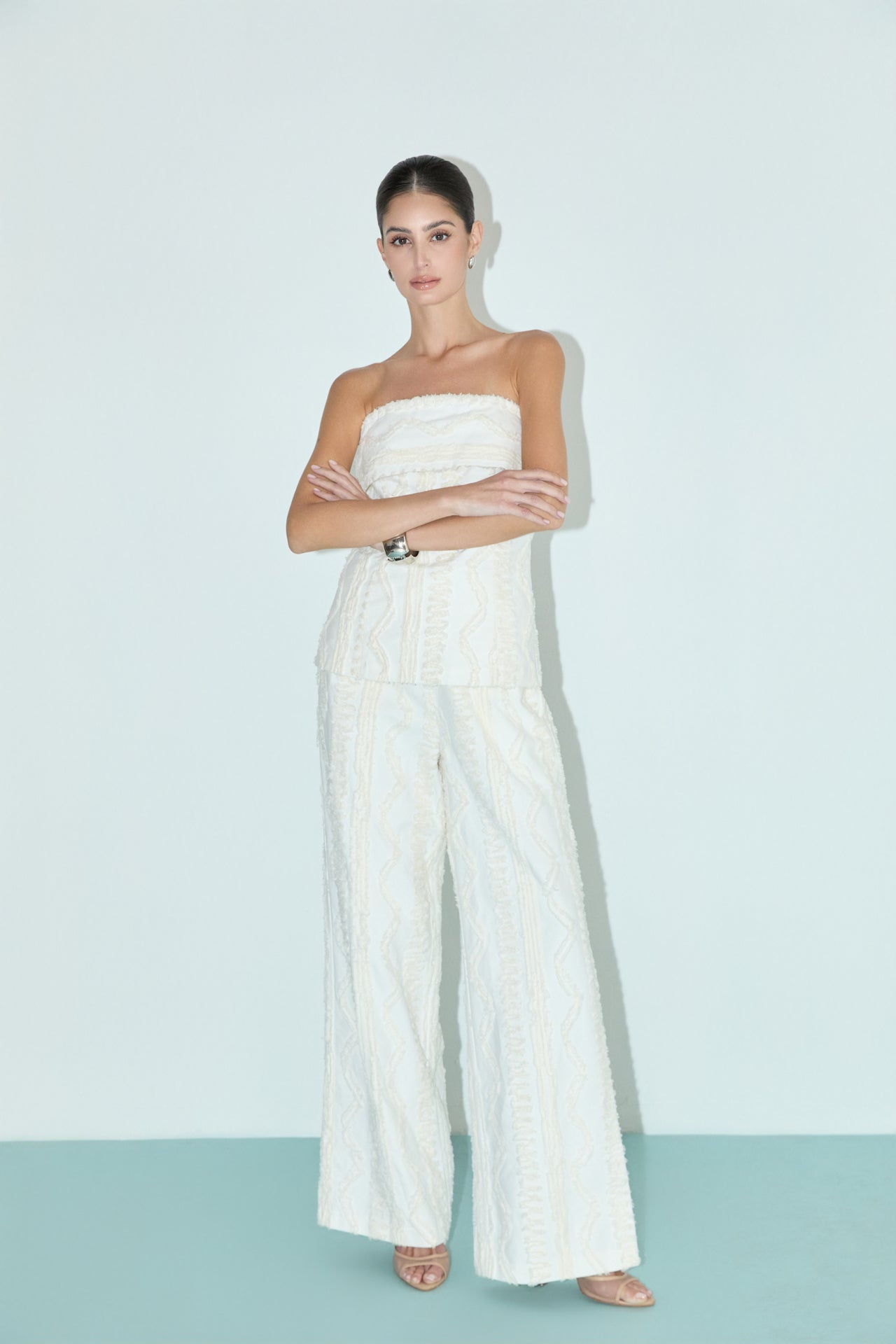 Embroidered Relaxed Pants