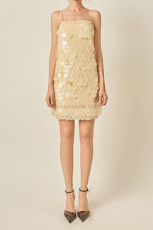 Paillette Sequin Mini Dress