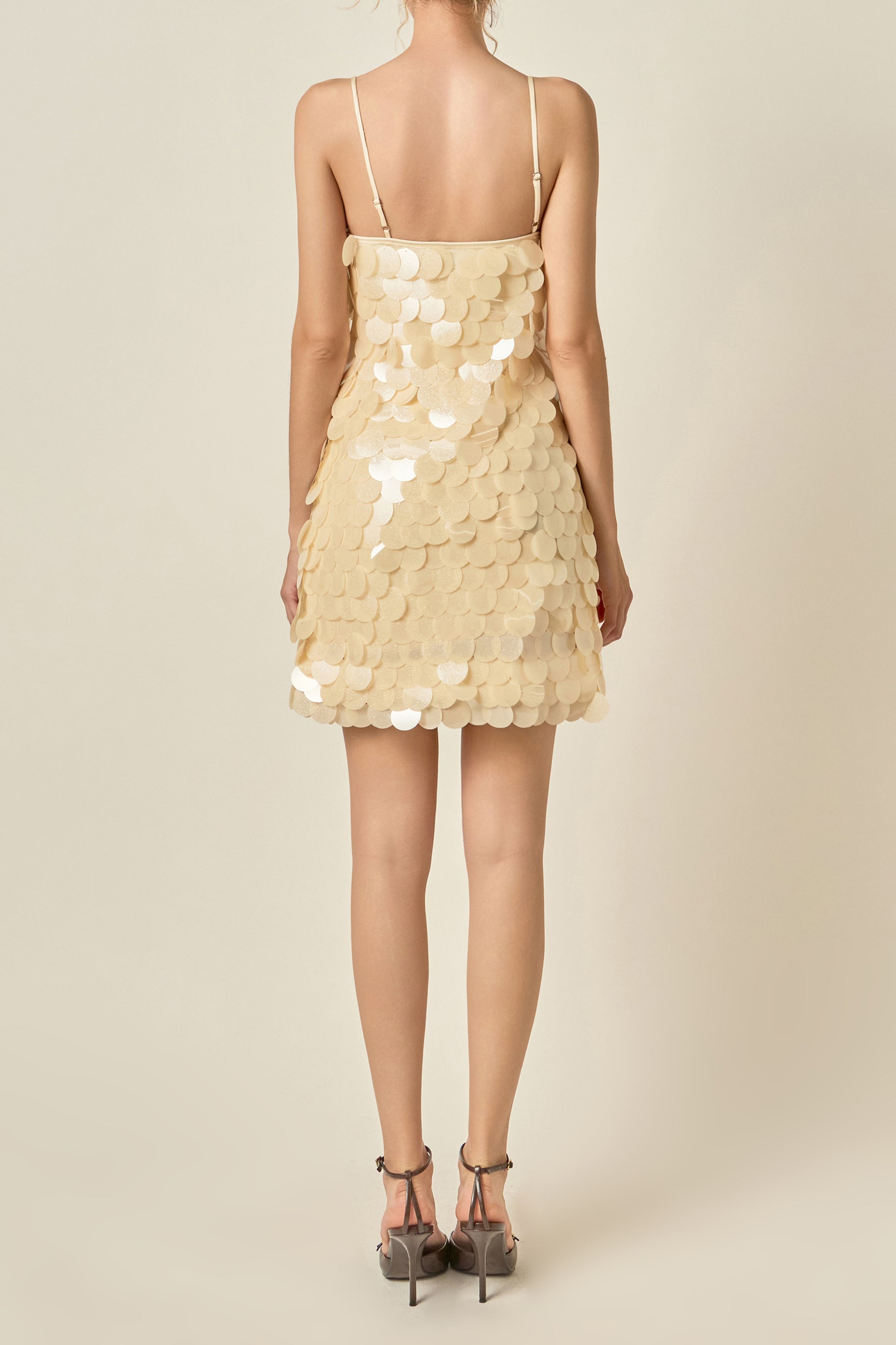 Paillette Sequin Mini Dress
