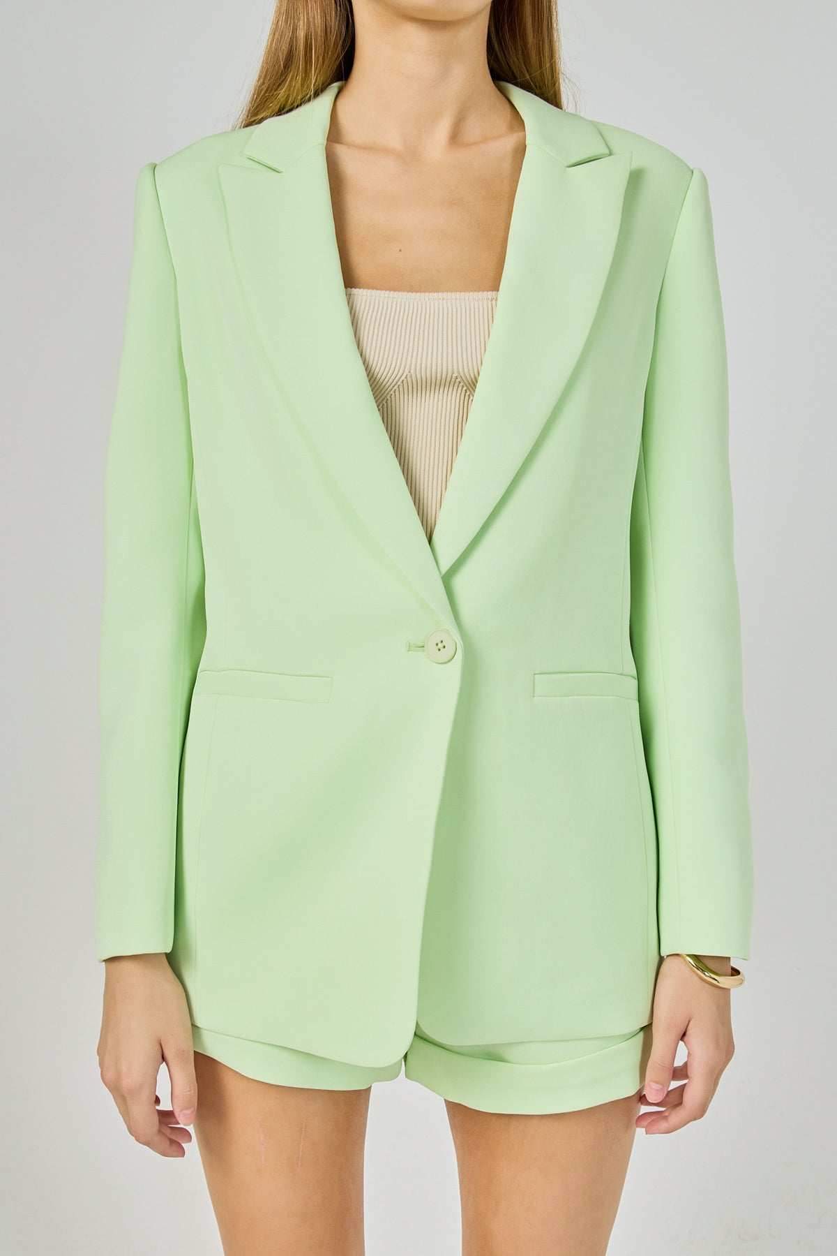 Single-Breasted Blazer