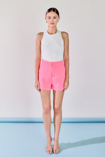 Tailored Basic Shorts