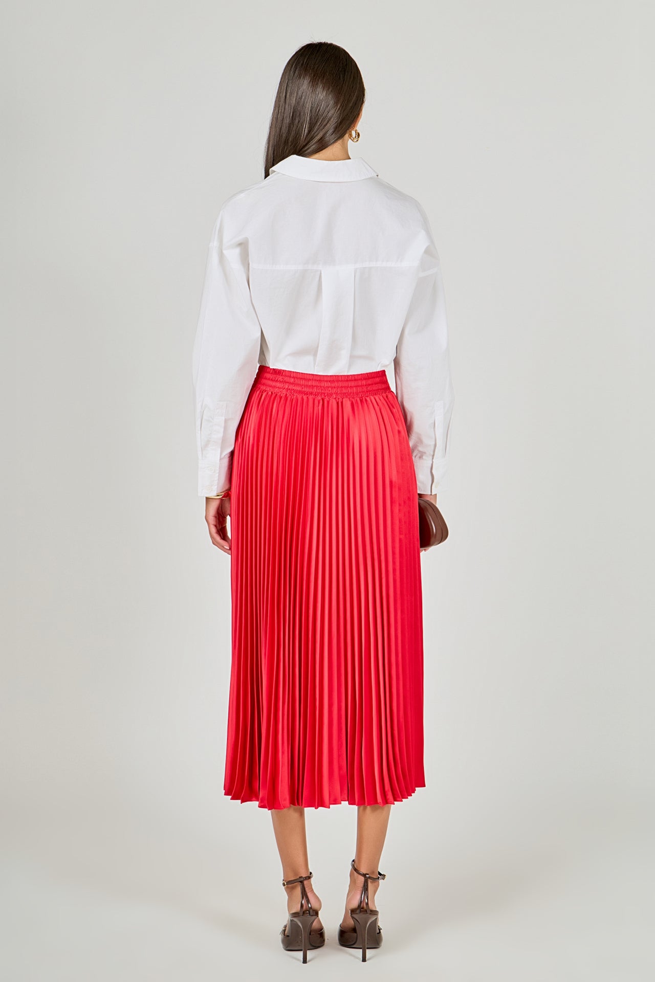 Sunburst Pleated Skirt