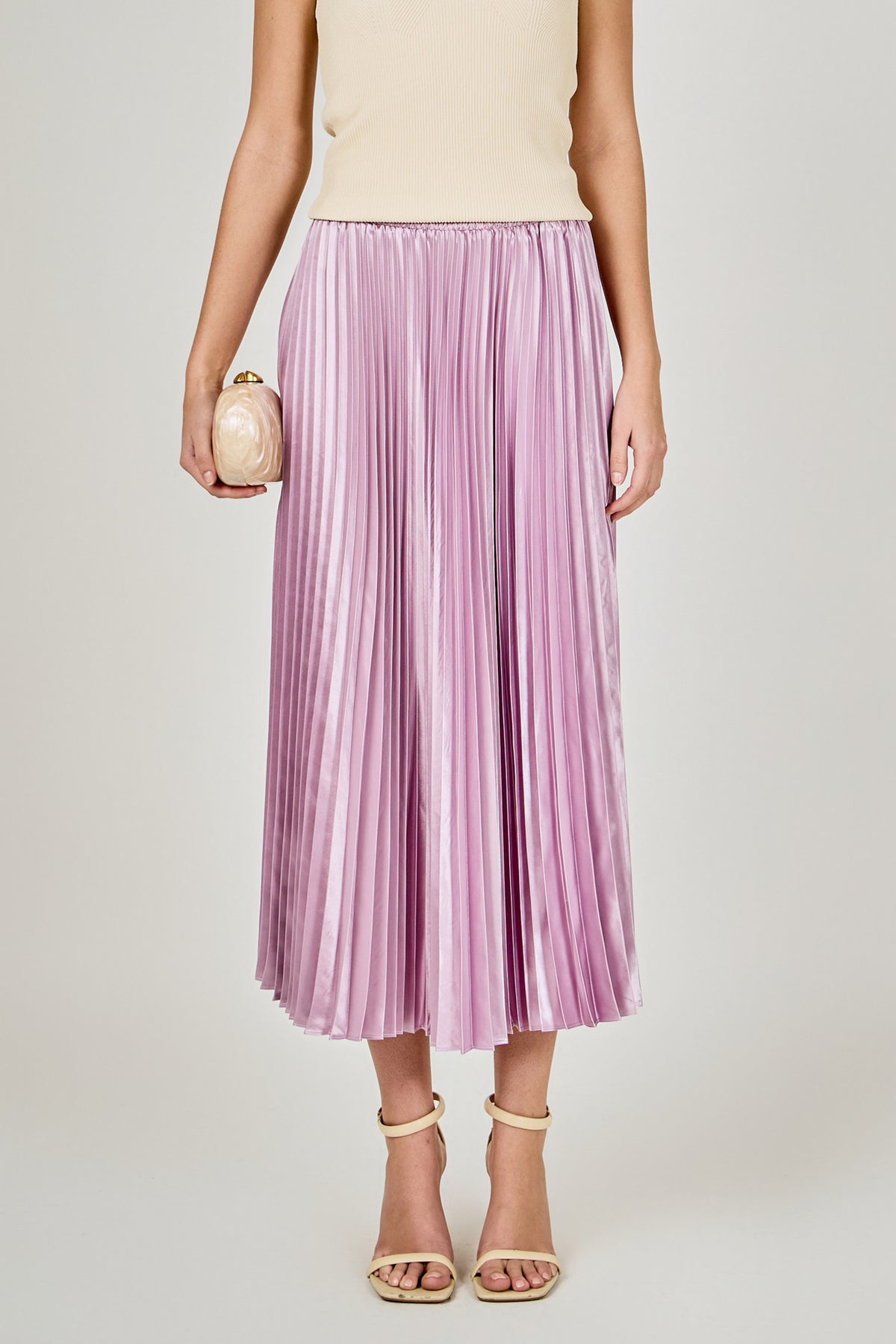 Sunburst Pleated Skirt