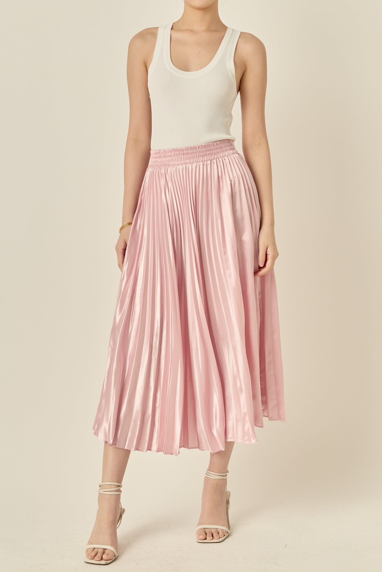 Sunburst Pleated Skirt