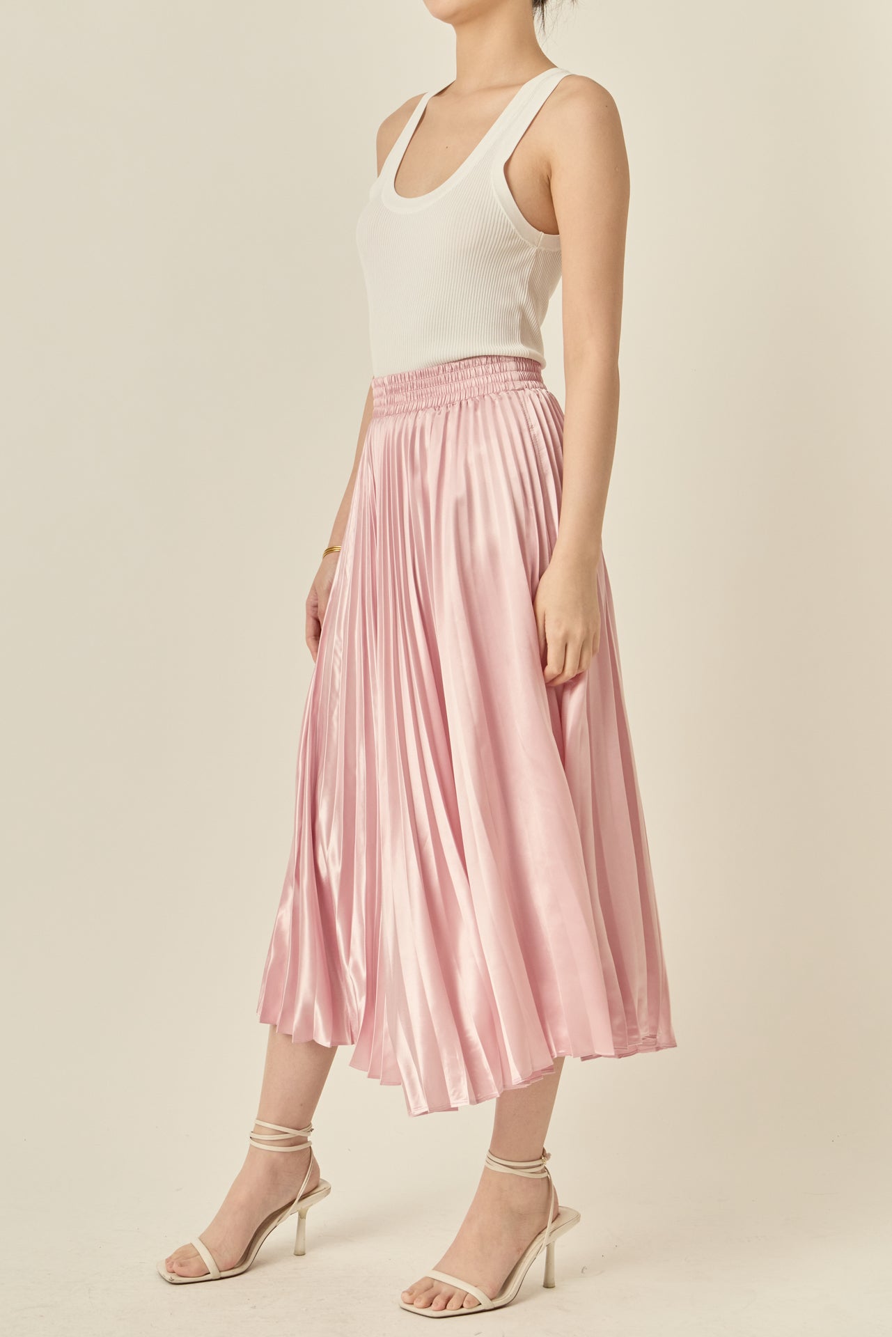 Sunburst Pleated Skirt
