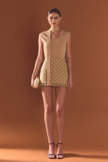 Knitted Neckband Top