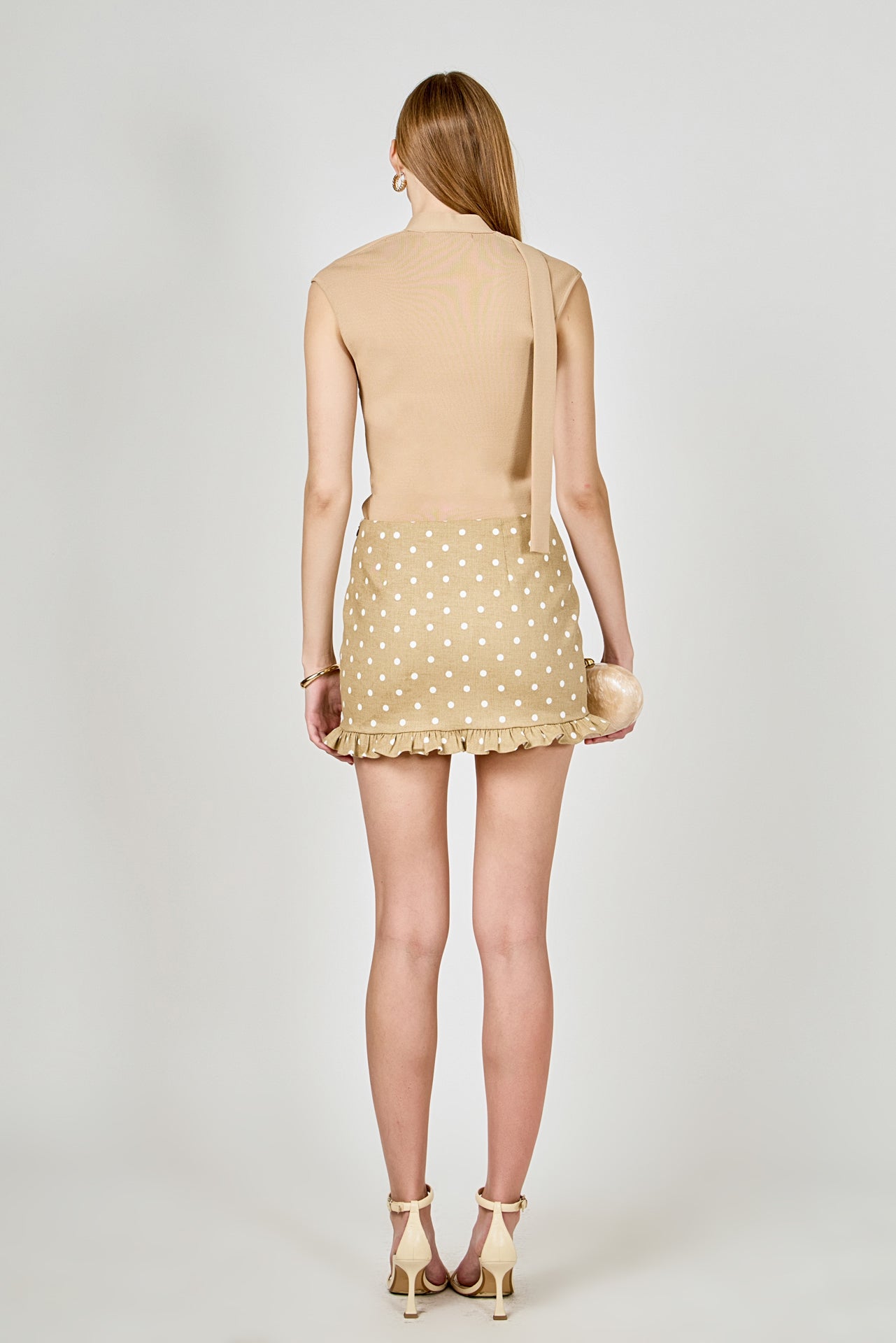 Knitted Neckband Top