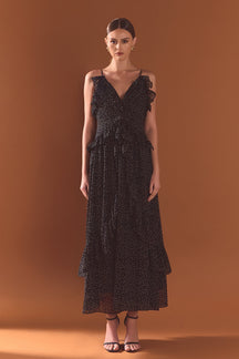 Polka Dot Ruffle Dress