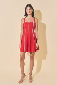 Linen Mini Dress