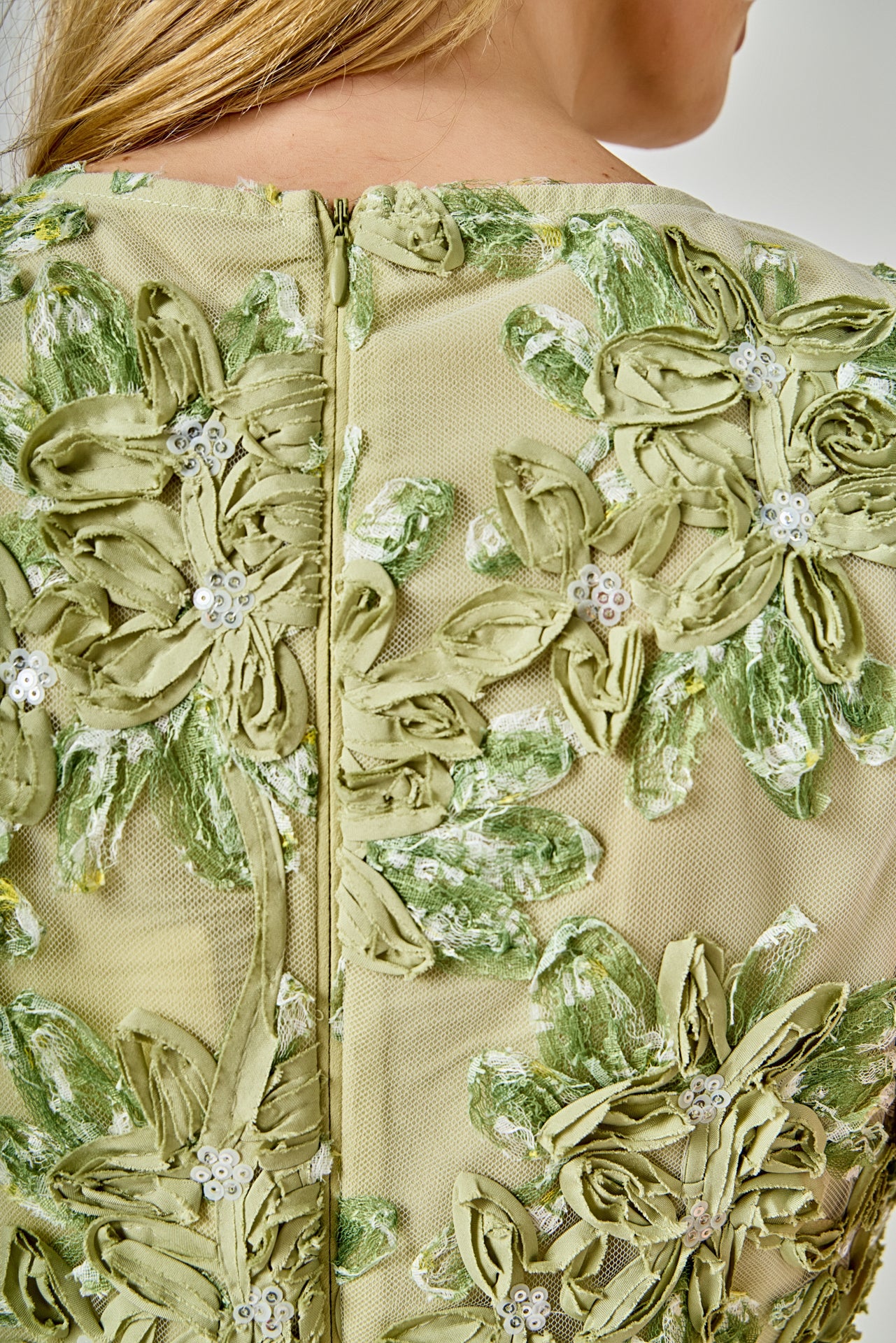 Textured Sleeveless Maxi Dress