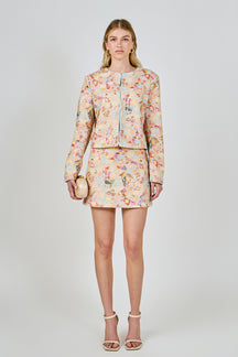 Muliticolor Sequins Jacket