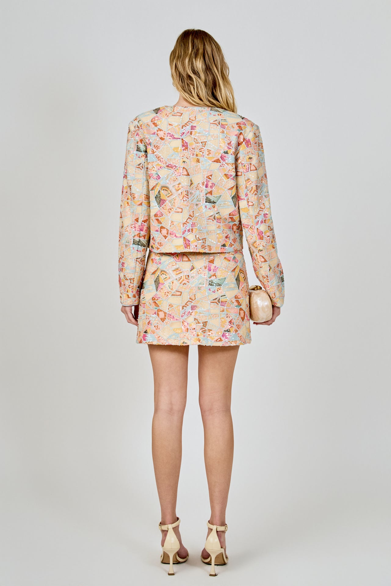 Muliticolor Sequins Jacket