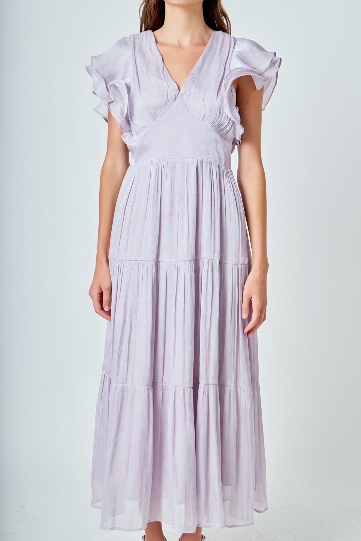Open Back Maxi Dress