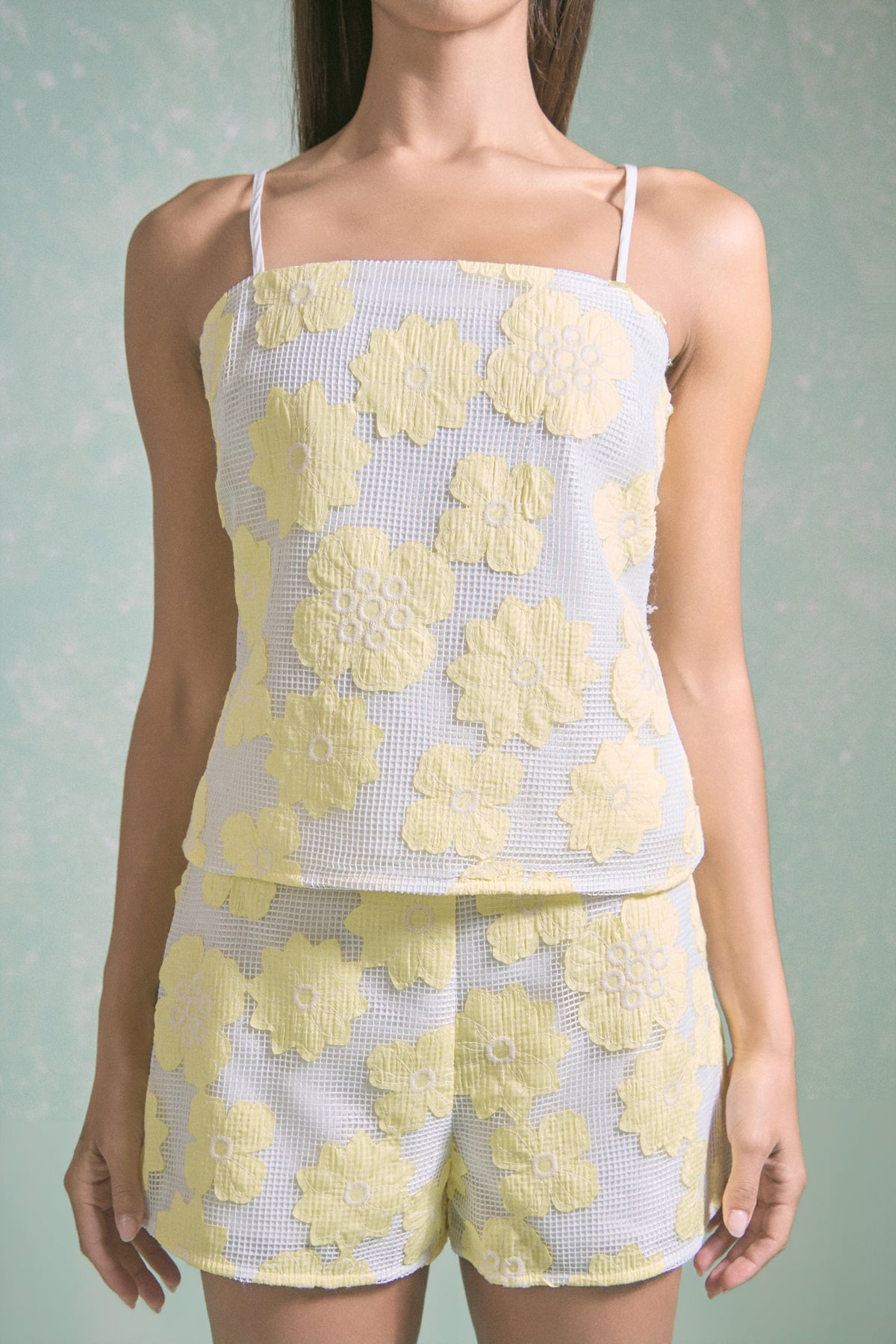 Floral Net Top