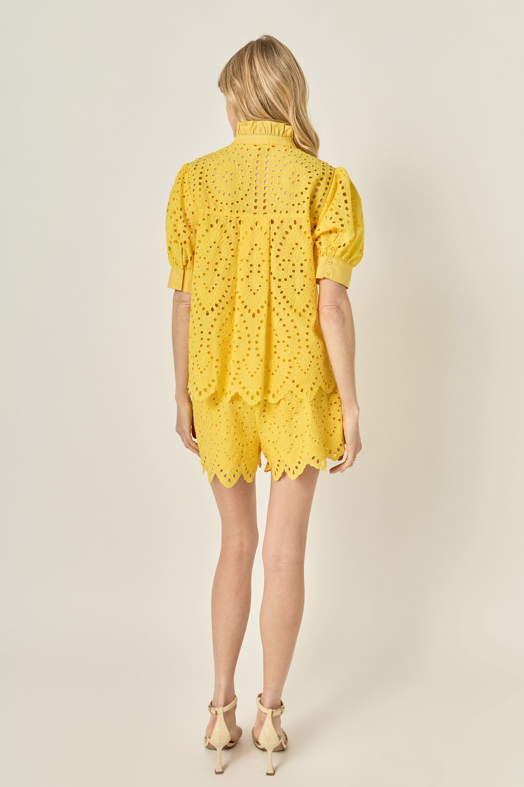 Eyelet Shorts