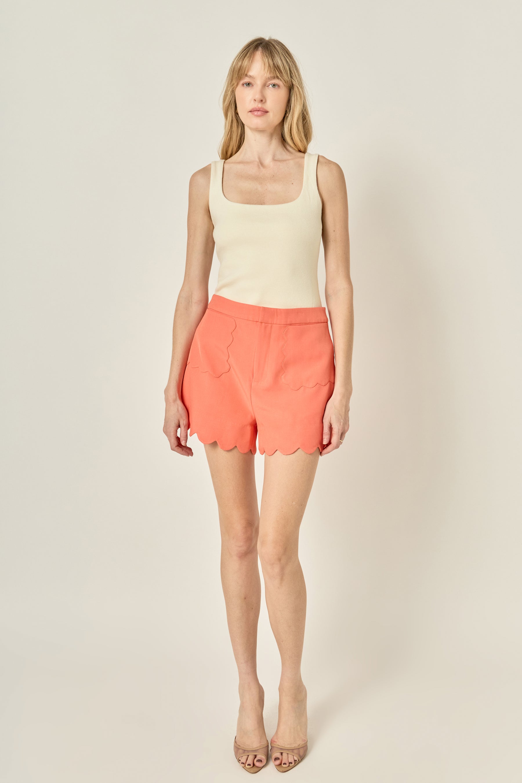 Scalloped Shorts