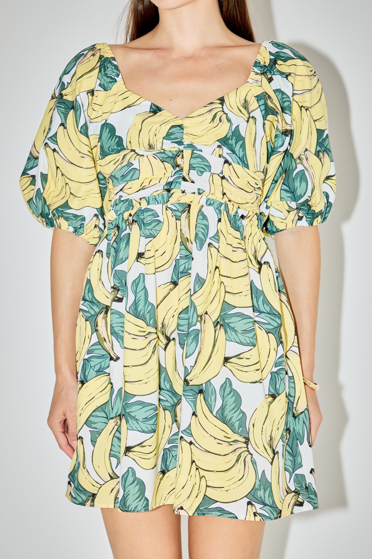 Printed Mini Dress