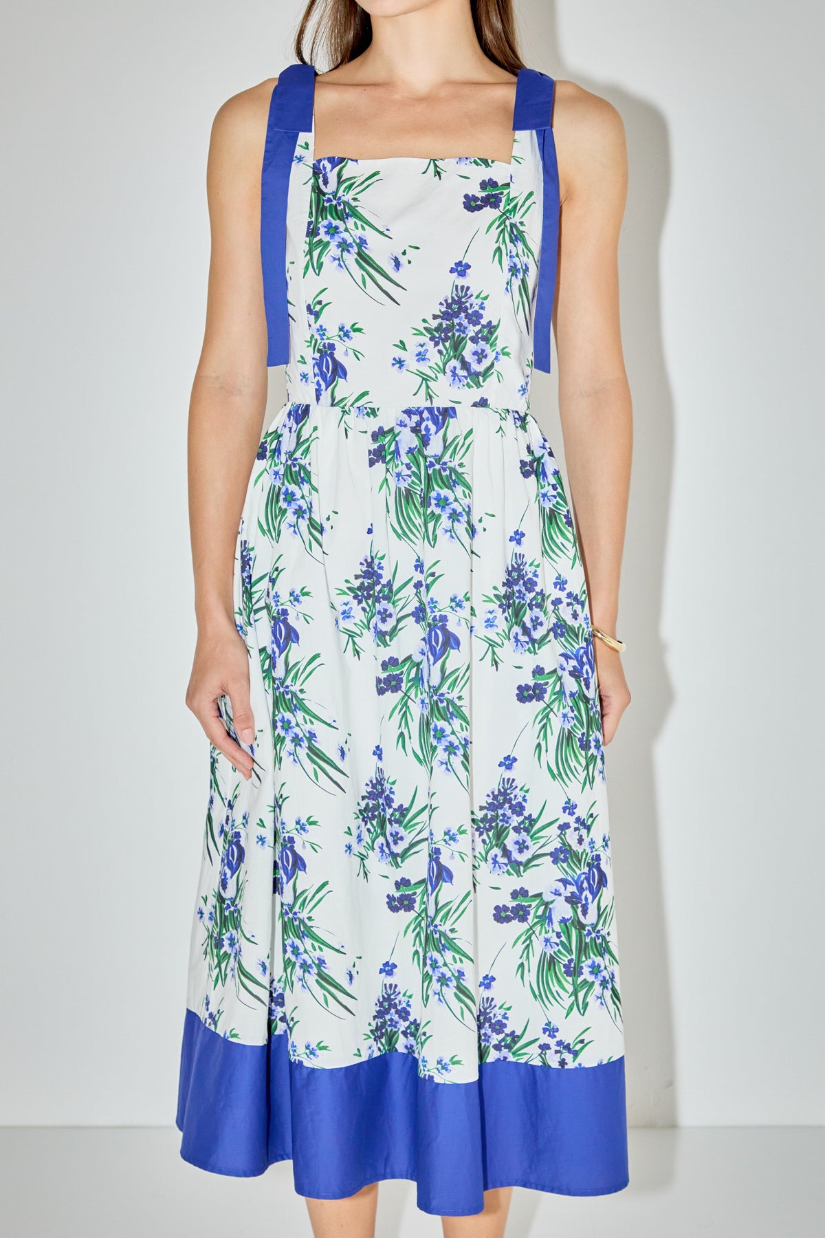 Floral Print Midi Dress
