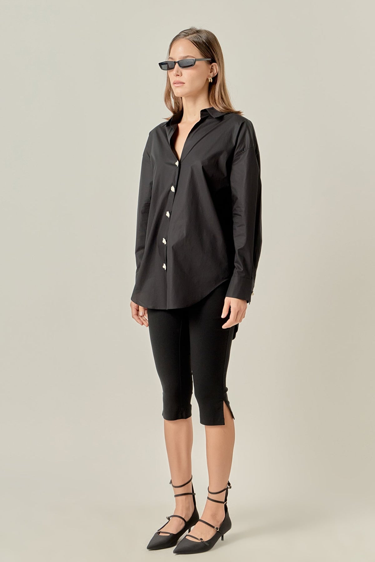 Oversized Collared Shirt