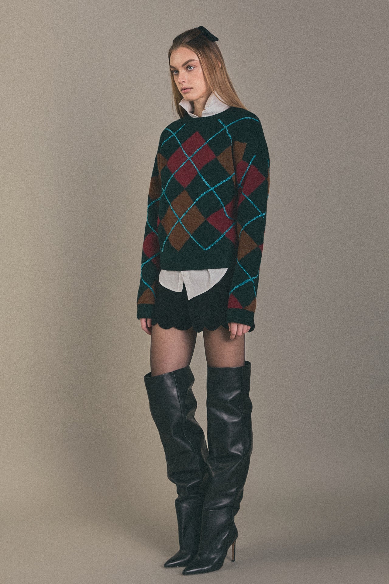 Argyle Sweater