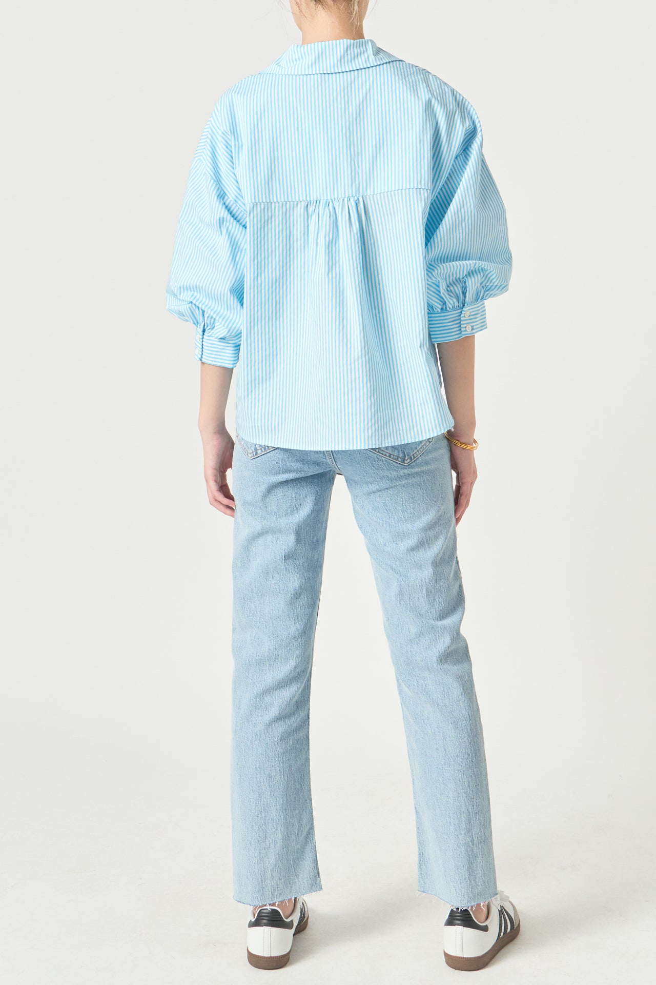 Striped Button Down Shirt