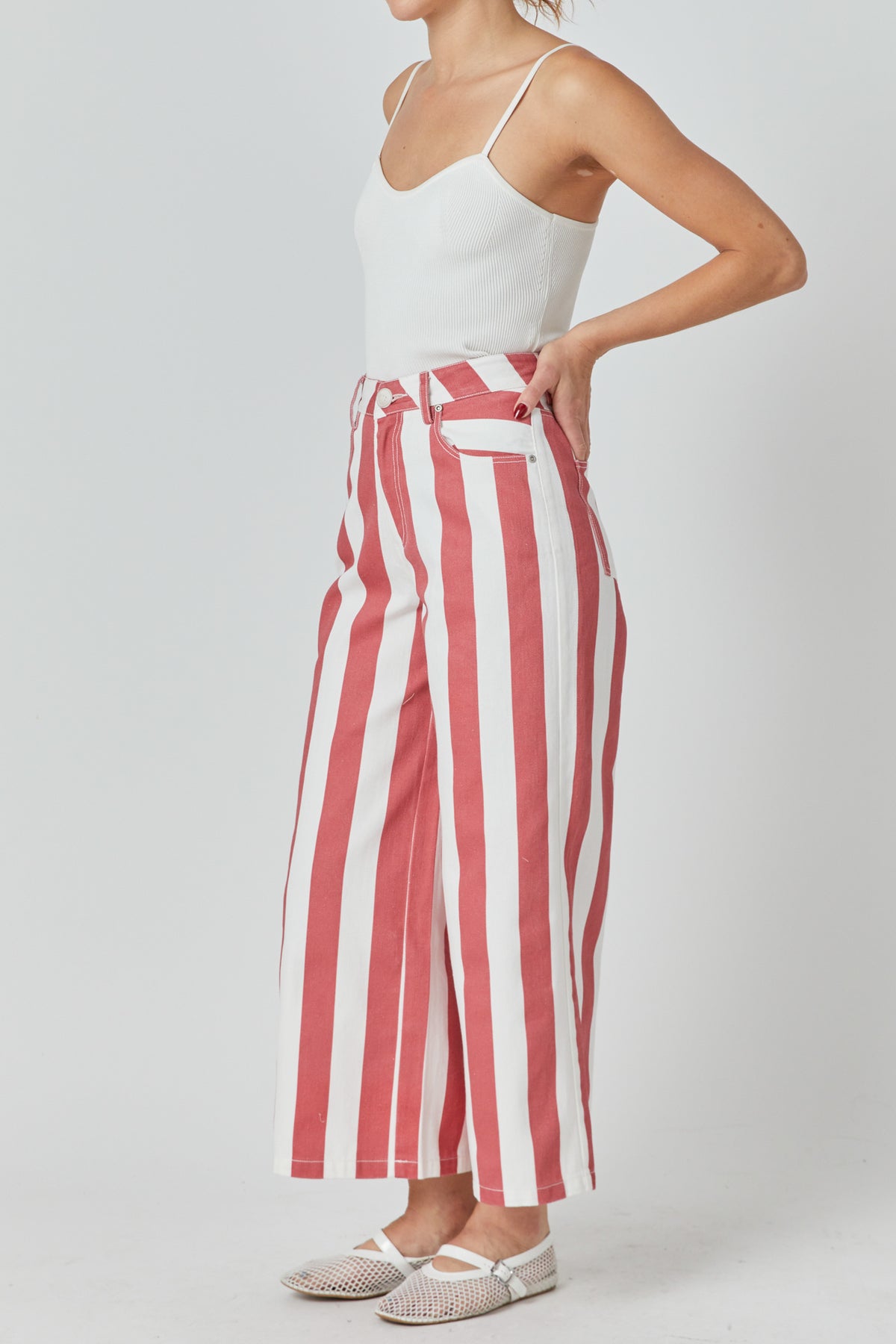 Bold Stripe Jeans