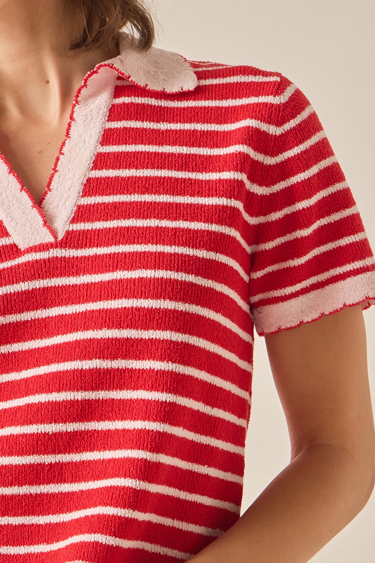 The Lila Scallop Sweater