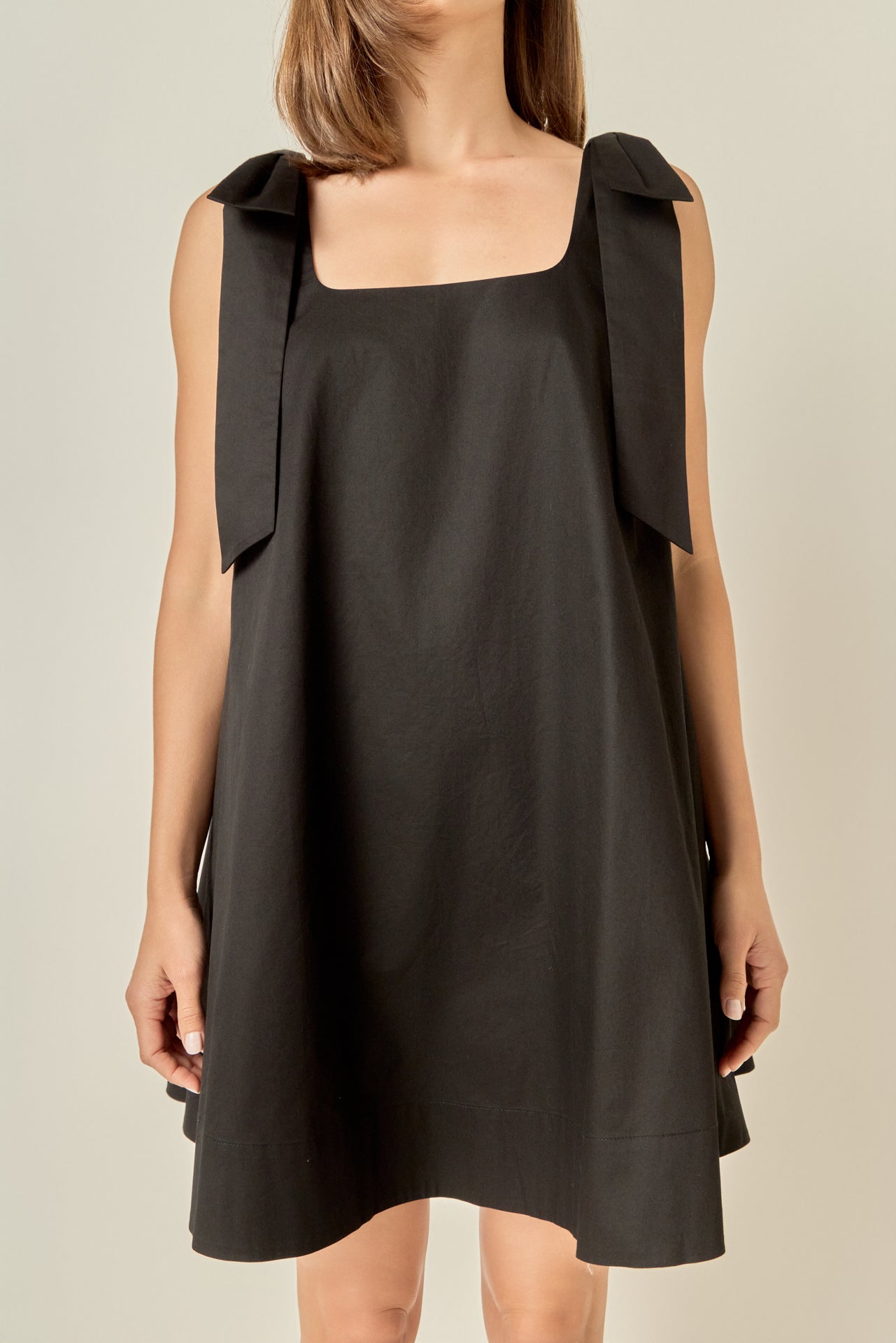 Femme Bow Detail Mini Dress