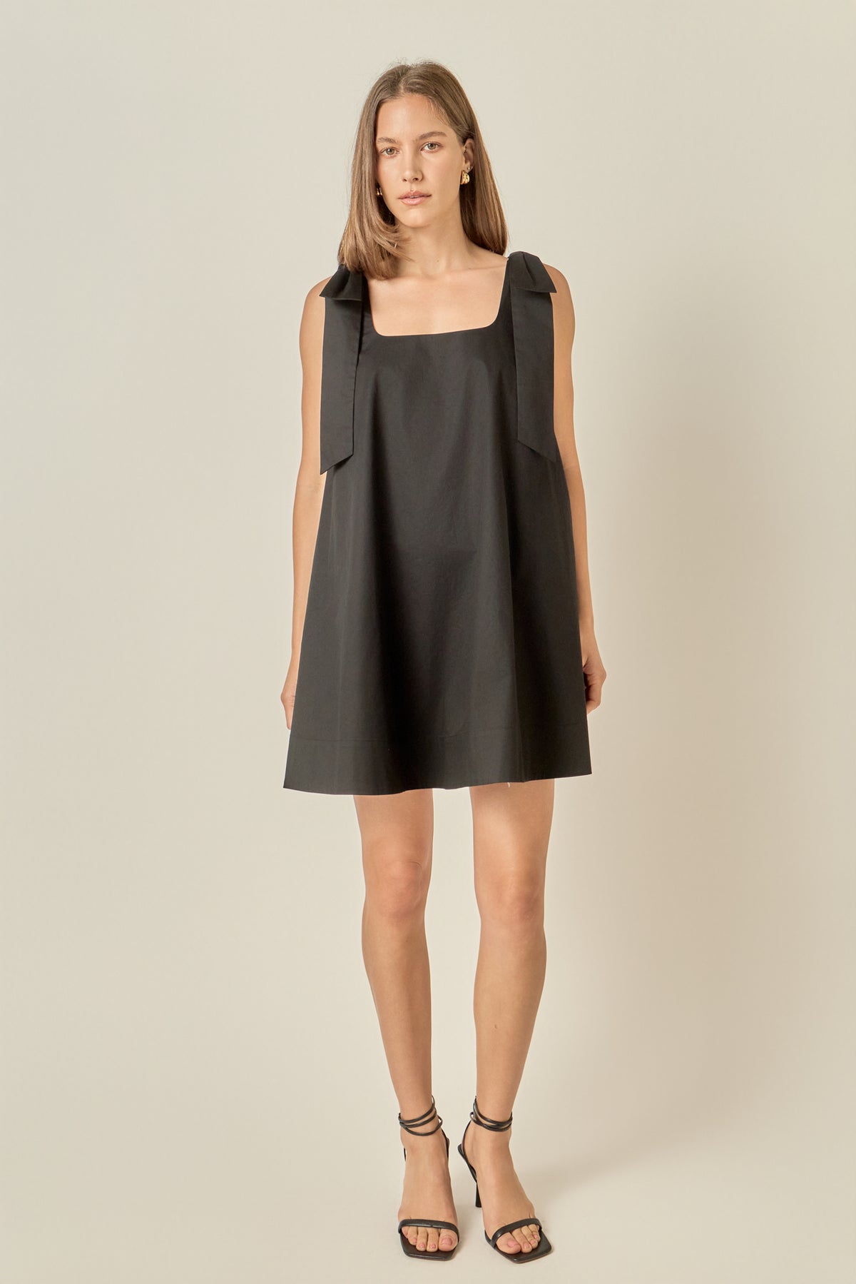 Femme Bow Detail Mini Dress