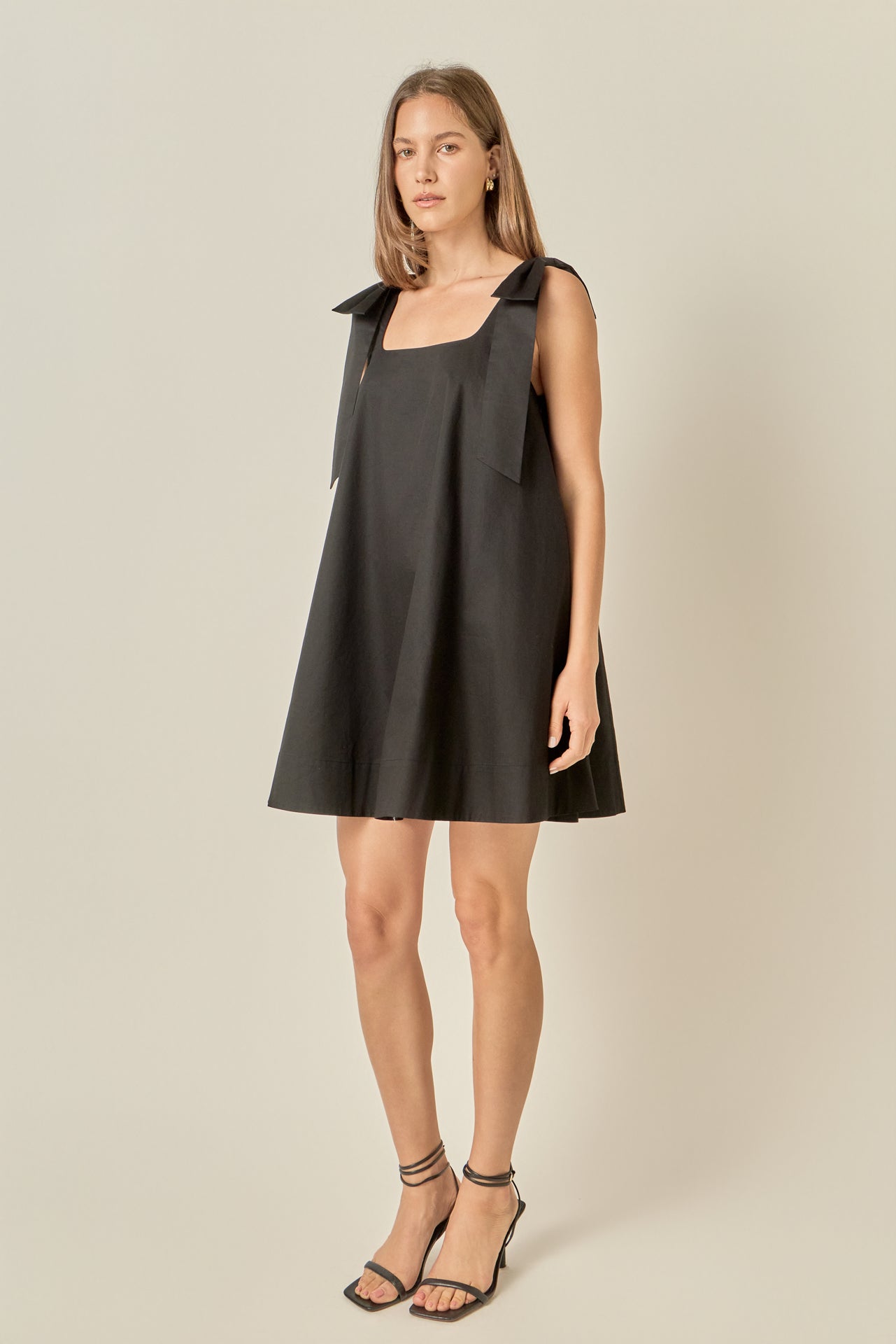 Femme Bow Detail Mini Dress