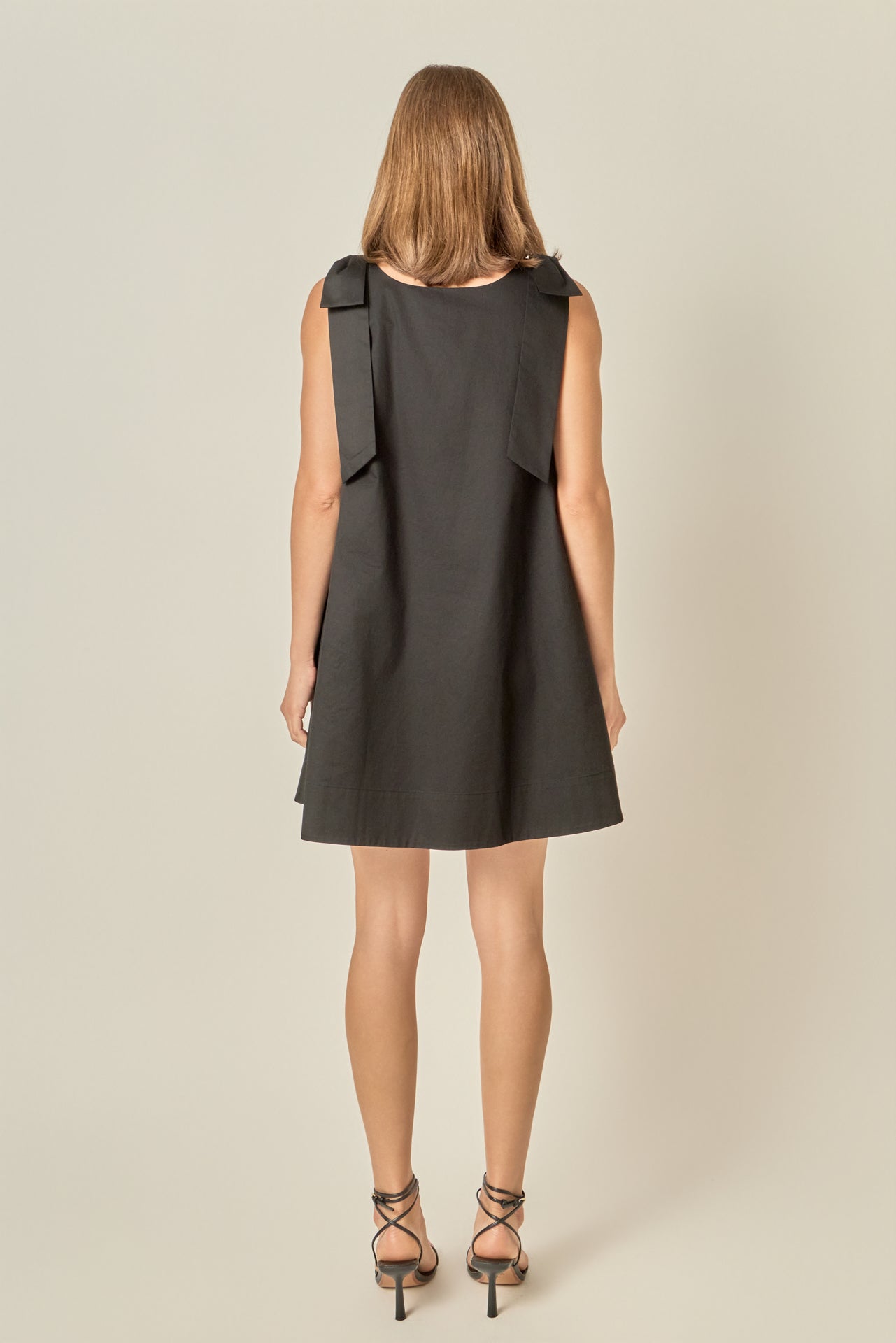 Femme Bow Detail Mini Dress