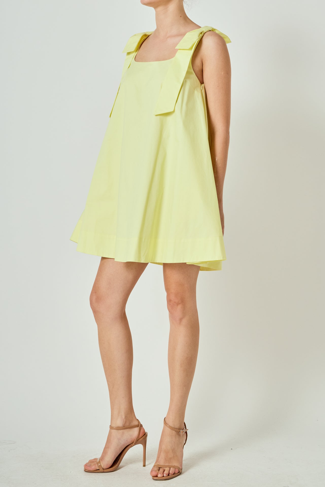 Femme Bow Detail Mini Dress
