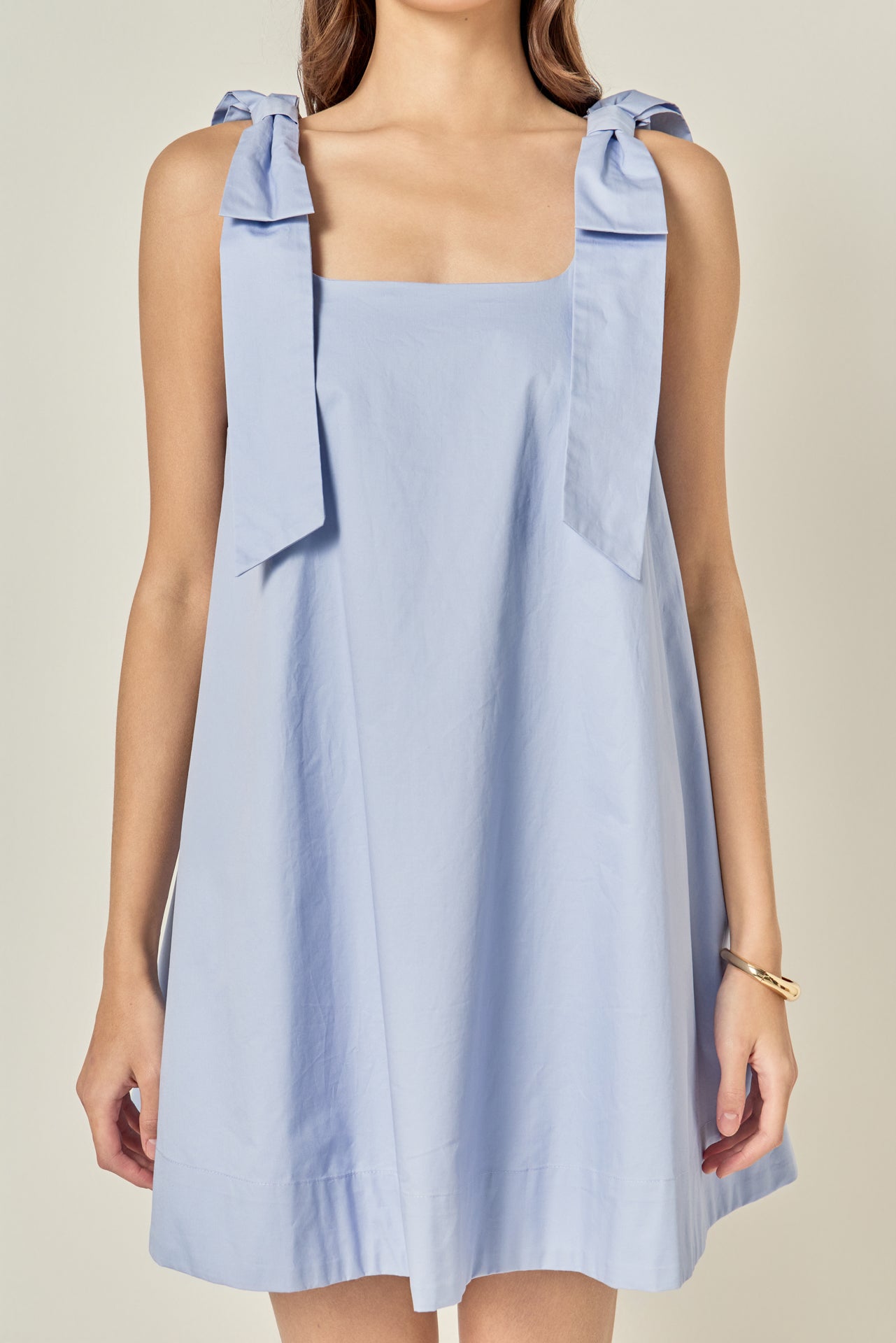 Femme Bow Detail Mini Dress