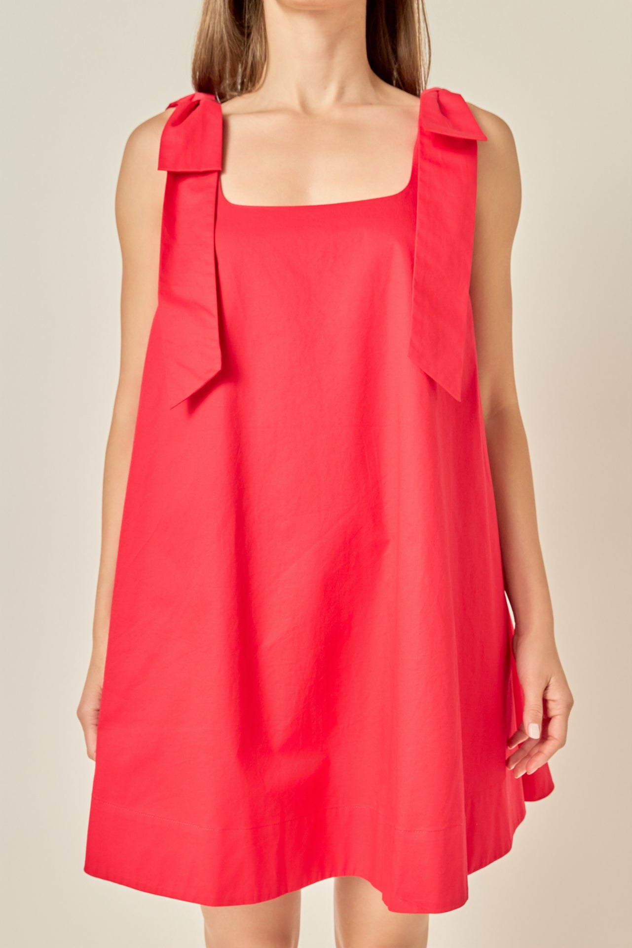 Femme Bow Detail Mini Dress