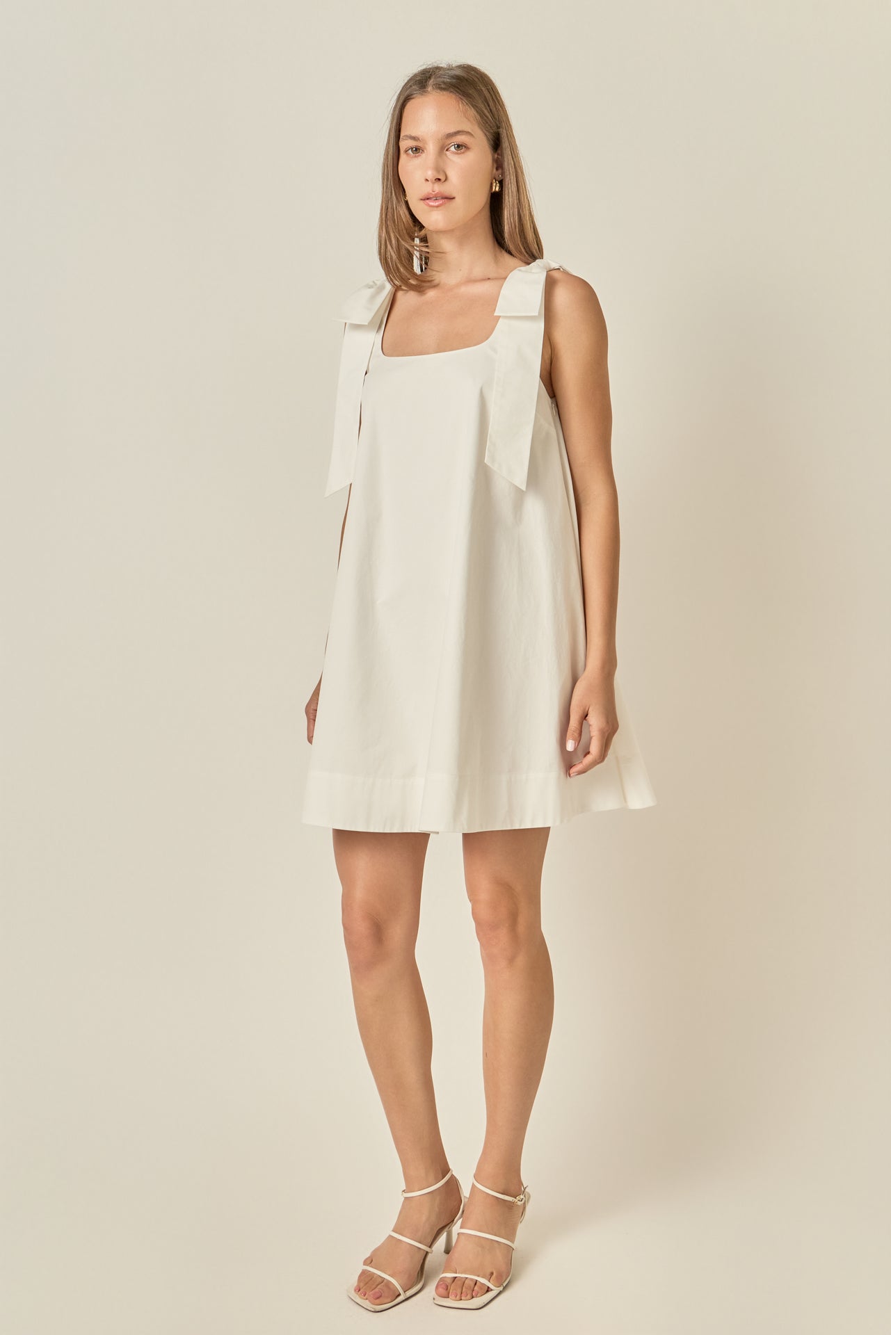 Femme Bow Detail Mini Dress