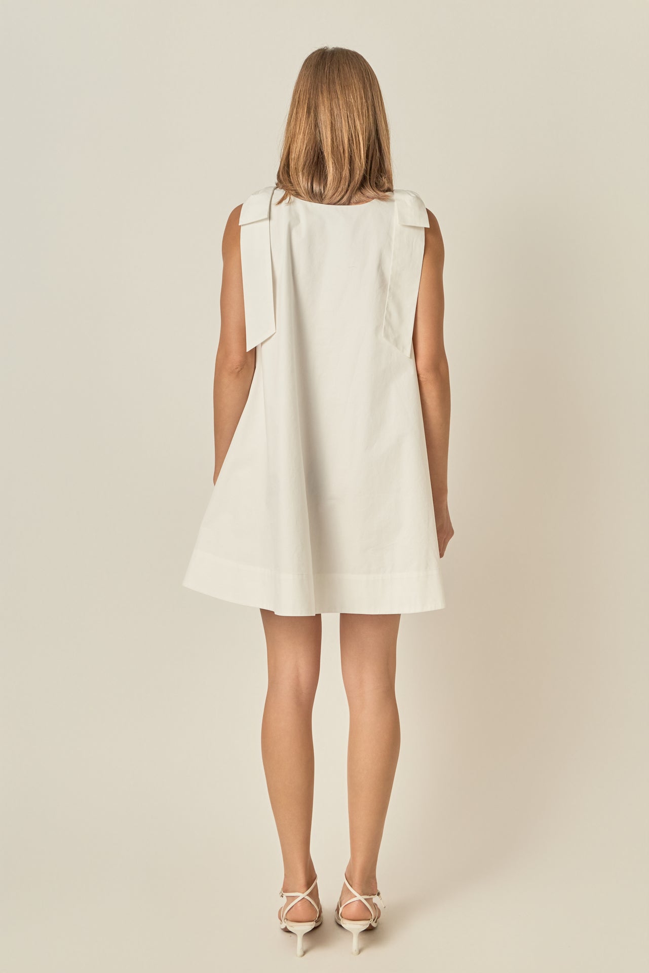 Femme Bow Detail Mini Dress