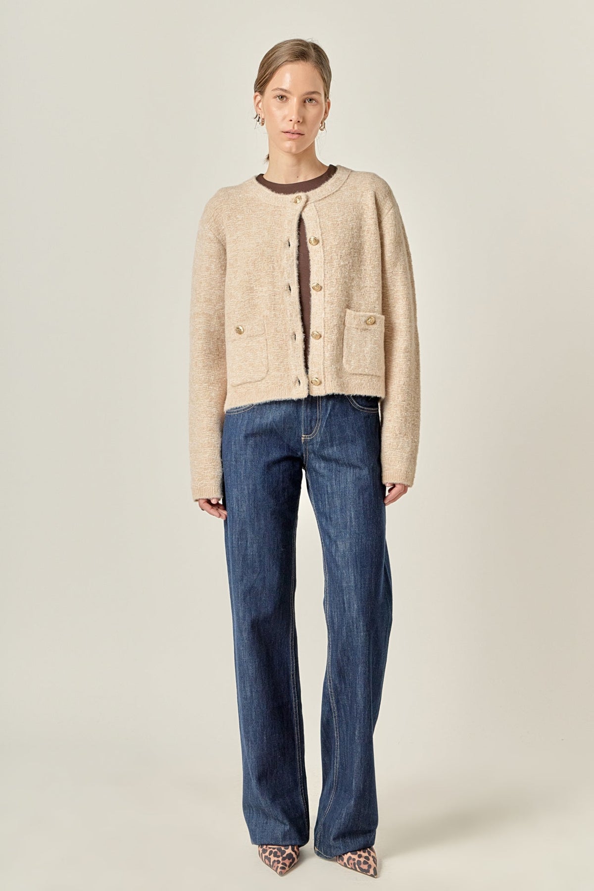 Textured Cardigan